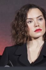 DAISY RIDLEY at Star Wars: The Force Awakens Press Conference in Seoul 12/09/2015