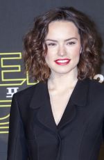 DAISY RIDLEY at Star Wars: The Force Awakens Press Conference in Seoul 12/09/2015
