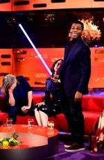DAISY RIDLEY at The Graham Norton Show in London 12/17/2015