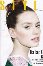 DAISY RIDLEY in The Sunday Times Style Magazine, 13th December 2015