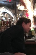 DAKOTA JOHNSON and Vito Schnabel at the White Horse Tavern in Manhattan 12/09/2015