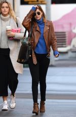 DAKOTA JOHNSON Leaves Her Apartment in New York 12/05/2015