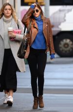 DAKOTA JOHNSON Leaves Her Apartment in New York 12/05/2015