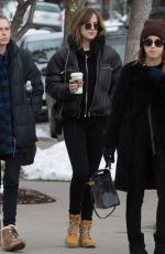DAKOTA JOHNSON Out and About in Aspen 12/19/2015
