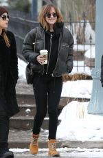 DAKOTA JOHNSON Out and About in Aspen 12/19/2015