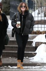 DAKOTA JOHNSON Out and About in Aspen 12/19/2015