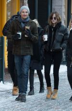 DAKOTA JOHNSON Out and About in Aspen 12/19/2015