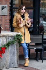 DAKOTA JOHNSON Out and About in Aspen 12/22/2015