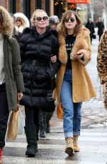 DAKOTA JOHNSON Out and About in Aspen 12/22/2015