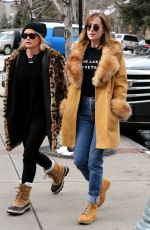 DAKOTA JOHNSON Out and About in Aspen 12/22/2015