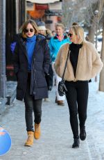 DAKOTA JOHNSON Out and About in Aspen 12/30/2015