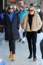 DAKOTA JOHNSON Out and About in Aspen 12/30/2015
