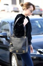 DAKOTA JOHNSON Out and About in Larchmont Village 12/01/2015