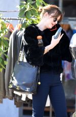 DAKOTA JOHNSON Out and About in Larchmont Village 12/01/2015
