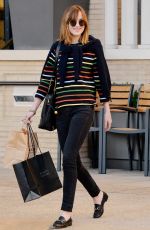 DAKOTA JOHNSON Shopping at Barneys New York in Beverly Hills 12/03/2015