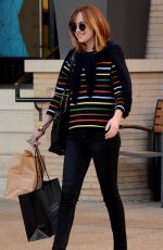 DAKOTA JOHNSON Shopping at Barneys New York in Beverly Hills 12/03/2015