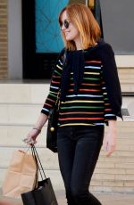 DAKOTA JOHNSON Shopping at Barneys New York in Beverly Hills 12/03/2015
