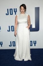 DASCHA POLANCO at Joy Premiere in New York 12/13/2015