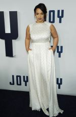 DASCHA POLANCO at Joy Premiere in New York 12/13/2015