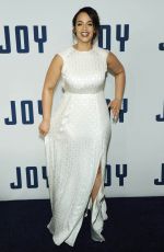 DASCHA POLANCO at Joy Premiere in New York 12/13/2015