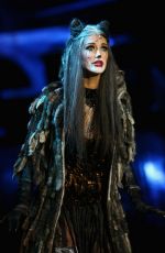 DELTA GOODREM Performs at Cats Media Call in Melbourne 12/17/2015