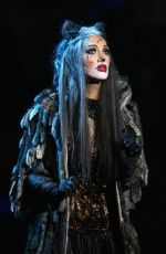 DELTA GOODREM Performs at Cats Media Call in Melbourne 12/17/2015