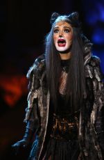 DELTA GOODREM Performs at Cats Media Call in Melbourne 12/17/2015