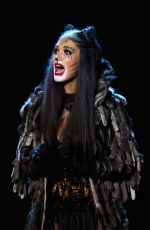 DELTA GOODREM Performs at Cats Media Call in Melbourne 12/17/2015