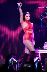 DEMI LOVATO at Jingle Ball 2015 in Dallas 12/01/2015