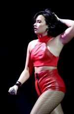 DEMI LOVATO at Jingle Ball 2015 in Dallas 12/01/2015