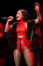 DEMI LOVATO at Jingle Ball 2015 in Dallas 12/01/2015