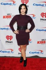 DEMI LOVATO at Jingle Ball 2015 in Dallas 12/01/2015