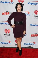 DEMI LOVATO at Jingle Ball 2015 in Dallas 12/01/2015