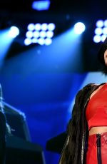 DEMI LOVATO at Jingle Ball 2015 in Dallas 12/01/2015