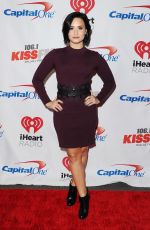 DEMI LOVATO at Jingle Ball 2015 in Dallas 12/01/2015