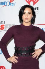 DEMI LOVATO at Jingle Ball 2015 in Dallas 12/01/2015