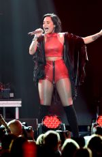 DEMI LOVATO at Jingle Ball 2015 in Dallas 12/01/2015