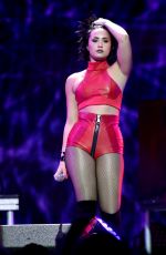 DEMI LOVATO at Jingle Ball 2015 in Dallas 12/01/2015