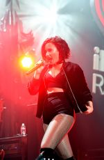 DEMI LOVATO at Kiss 108