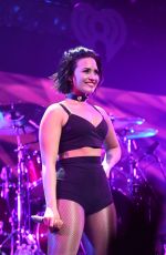 DEMI LOVATO at Kiss 108