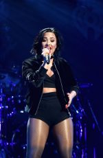 DEMI LOVATO at Kiss 108