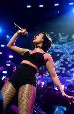 DEMI LOVATO at Kiss 108
