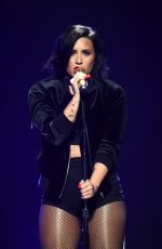 DEMI LOVATO at Kiss 108
