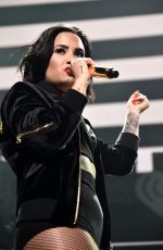 DEMI LOVATO at Kiss 108