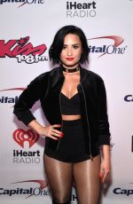 DEMI LOVATO at Kiss 108