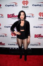 DEMI LOVATO at Kiss 108