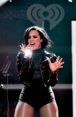 DEMI LOVATO at Wild 94.9 FM