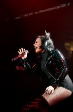 DEMI LOVATO at Wild 94.9 FM