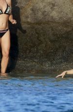 DEMI LOVATO in Swimsuit in St. Barts 12/17/2015