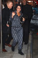 DEMI LOVATO Leaves Madison Garden After Performing at Z100 Jingle Ball in New York 12/11/2015